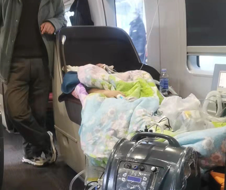 绥棱县高铁转运